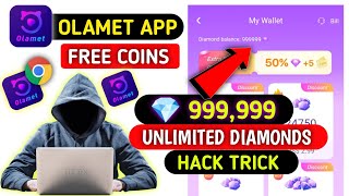 how to get free diamonds in olamet app - olamet app free coins - olamet app free diamonds - olamet screenshot 1