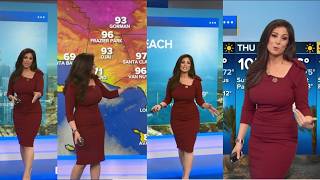 Niku Kazori for ABC7 News Los Angeles with the Weather report - August 02, 2026