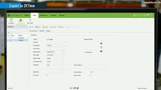 06. TimeClock with ADMS - Export Attendance Report