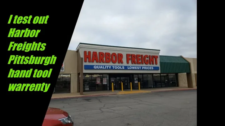 I test the Harbor Freight warranty on Pittsburgh Hand Tools