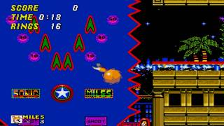 Freckleslam Plays Tails In Sonic The Hedgehog 2 Casino Night Zone