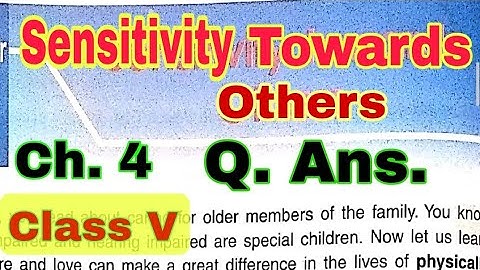 DAV || Class 5 || SST || Chapter 4 Question Answers || Sensitivity Towards Others || History By SRB