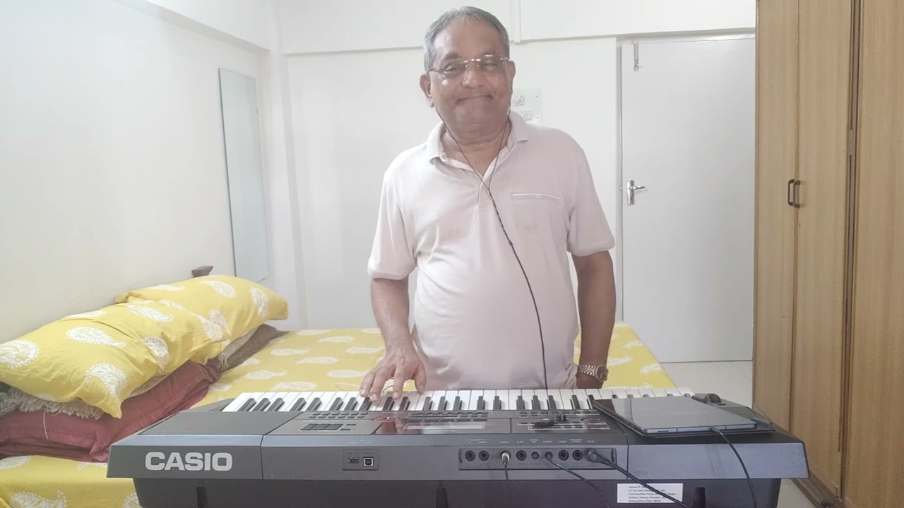 Chala Jaata Hoon Kisi Ki Dhun Mein - Instrumental Cover played on Casio CT-X9000IN
