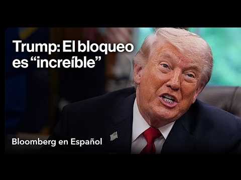 Trump mantiene bloqueo naval de puertos iraníes y lo califica de «increíble