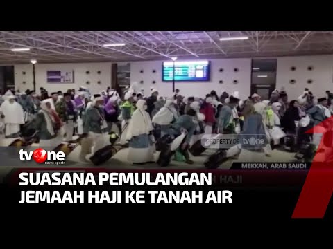 6 Kloter Jemaah Haji Dipulangkan ke Tanah Air Hari Ini | Kabar Petang Pilihan tvOne