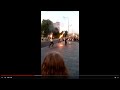 Москва.Танцевальное фаер шоу!  Moscow. Dance fire show! Жаркое выступление парней. (3/22)