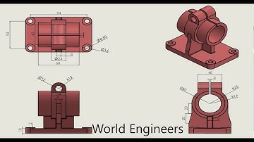 Solidworks tutorial for beginner exercise #52