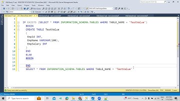 Understand about Exists and Not Exists in SQL Server Development in Telugu
