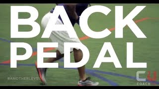 Football Tips (Defensive Back): How To Back Pedal