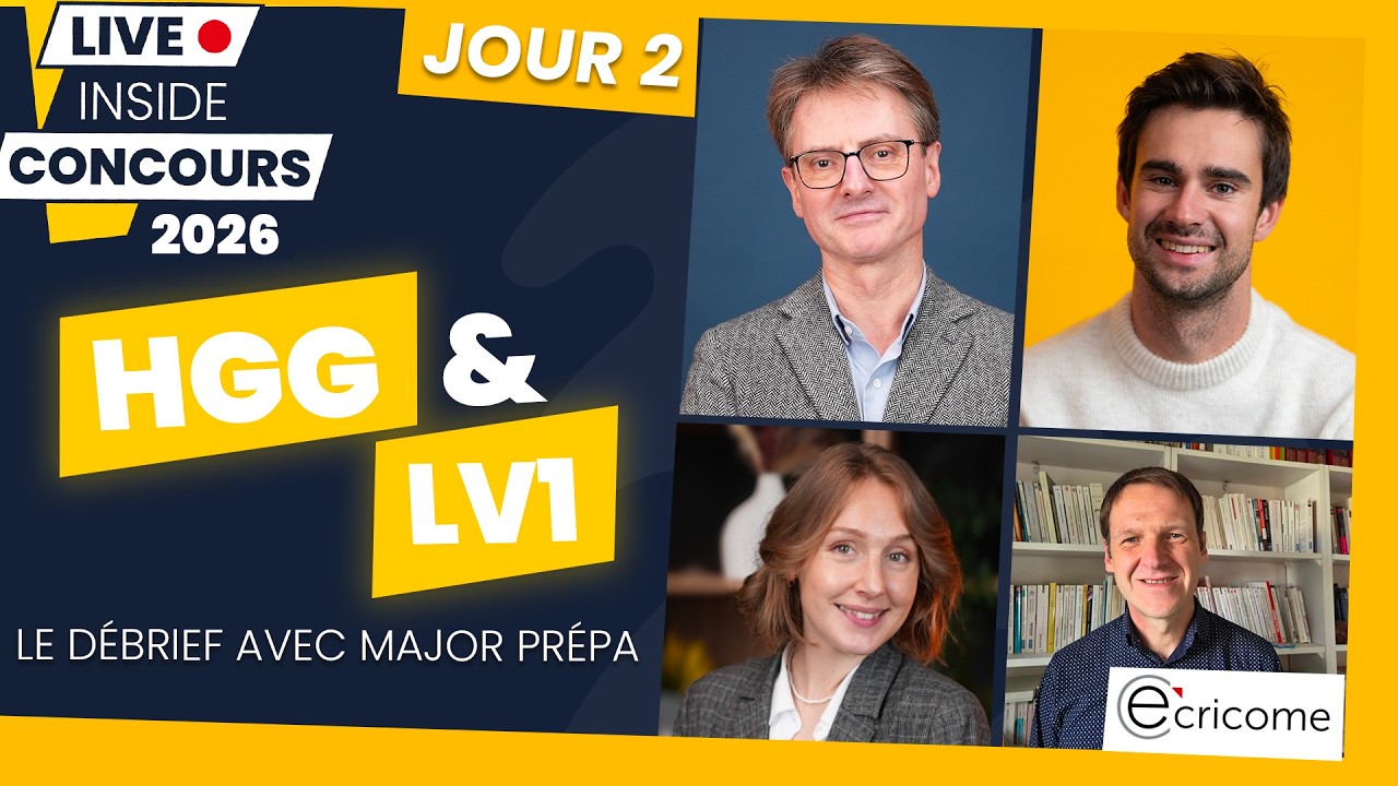 Des sujets bien casse-tête ?? Géopo & LV1 - Le débrief d'ECRICOME J2