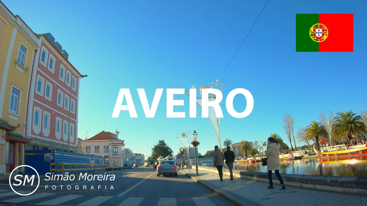 Driving Downtown Aveiro - Portugal (2021)