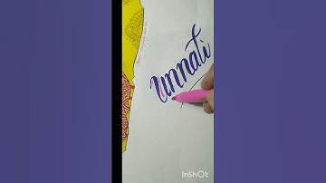 How to write the name of a girl 