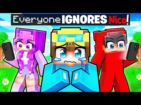 Everyone IGNORES NICO In Minecraft!