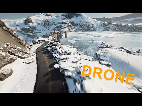 Ski Resort Flying