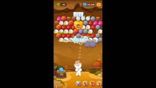 LINE バブル2 STAGE 764 銀コニー アイテムあり ×1.5 Silver Cony LINE BUBBLE 2