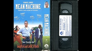 Opening to Mean Machine (US VHS; 2002)