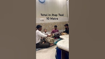 Jhap Taal | 10 Matra | Tehai  by My Students Kartik and Harshit | Deepak Kumar Dholak Player