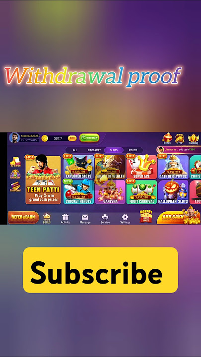 💸Withdrawal Proof | Best Rummy Earning App Today 🤑