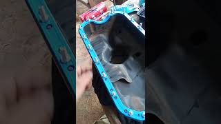 truco para mantener empaque del carter en su lugar honda civic 1.6 1997 #gasket #mecánica #honda