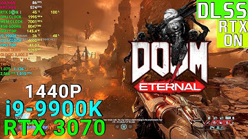 DOOM Eternal (DXR/DLSS) 1440P | RTX 3070 | i9-9900K 4.6Ghz