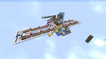 [1.16.2+] 128 Furnace Array - 46,080 items/hr - Smart-Refuelling System