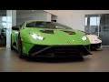 CHECK OUT This 2022 Lamborghini Huracan STO in Verde Mantis!