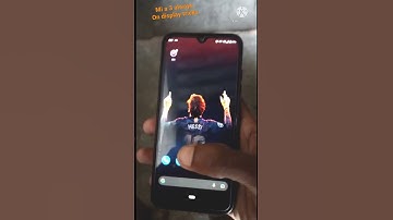 Mi a 3 always on display  #shorts #youtubeshorts #shortsvideo #viral