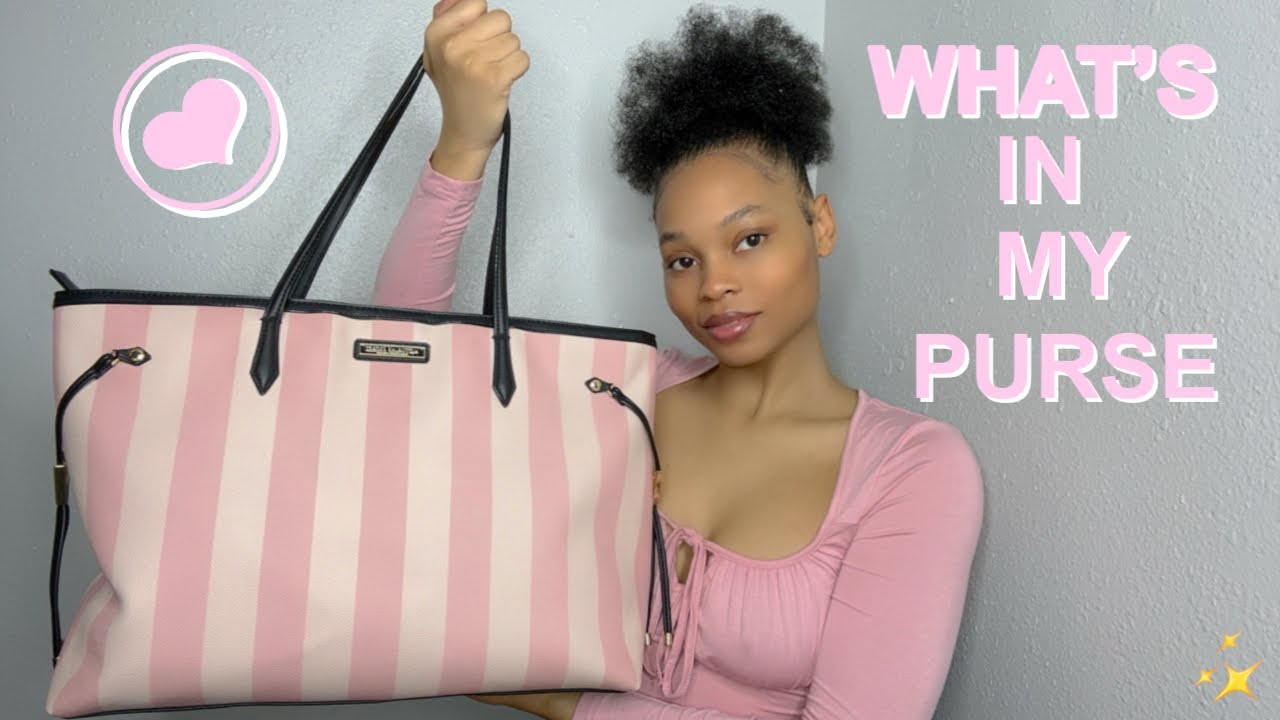 What' In My Bag? Victoria's Secret Tote Bag 