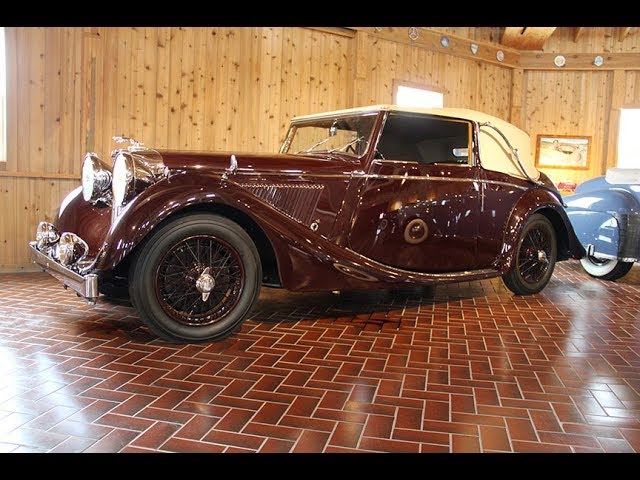 1948 Jaguar Mark IV Drophead Coupe. CCCA Museum - YouTube