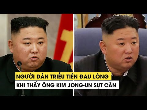Người dân Triều Tiên đau lòng khi thấy nhà lãnh đạo Kim Jong-un sụt cân