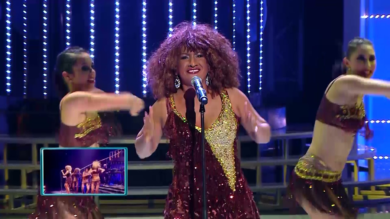 Flor Urbina imita a TINA TURNER en Tu cara me suena Costa Rica.