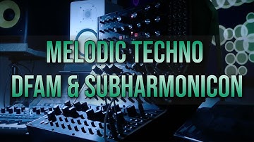 melodic techno dfam subharmonicon