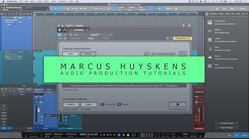 How To Use the IR Maker In PreSonus Studio One