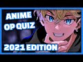 Anime Opening Quiz - 50 Openings [2021 EDITION]