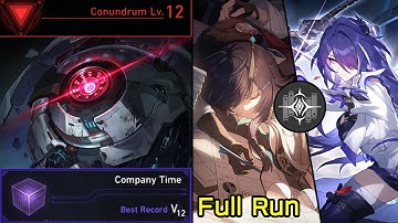 Conundrum Lv.12 Acheron Erudition Path Company Time Dice Full Run