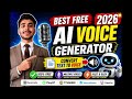 BEST FREE AI VIOCE TOOL | FULL FREE