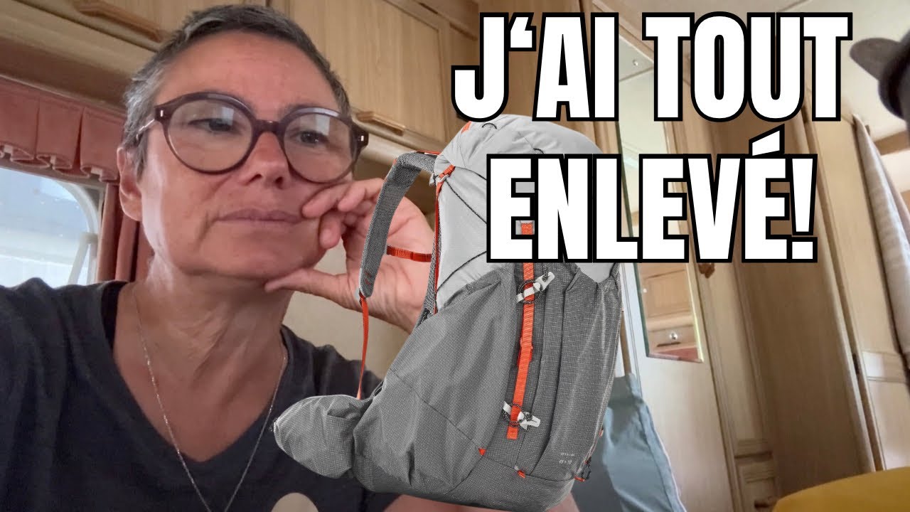 - J’ai vidé mon sac à dos pour Compostelle… et j’ai halluciné du résultat !