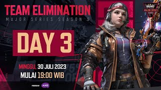 Team Elimination Day 3 | Major Series Season 9  l Garena Call of Duty®: Mobile Indonesia