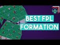 WHAT'S THE BEST FORMATION FOR FPL? | Fantasy Premier League 2018/19