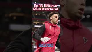 My NFL Christmas Predictions!! #shortvideos #viral #football ​#shorts