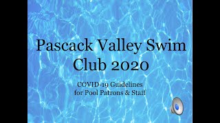 Pascack Valley Swim Club COVID-19 Presentation