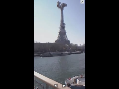 L'Ukraine dévoile une vidéo de propagande scandaleuse montrant Paris bombardée par la Russie !