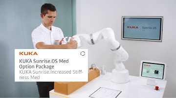 Medical Robotics Software Option Package for cobot LBR Med: KUKA Sunrise.IncresedStiffness Med