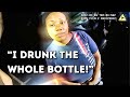 What Drinking A Whole BOTTLE Does During DUI Arrest