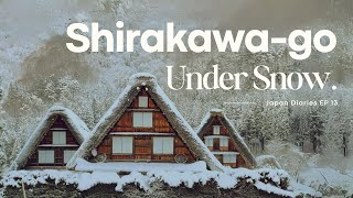 Shirakawa-go travel vlog ❄️ |  Japan winter trip: Takayama, Kanazawa & Matsumoto