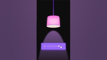 The MOST AMAZING Lamp Brightness Animation Techniques in HTML CSS and JS