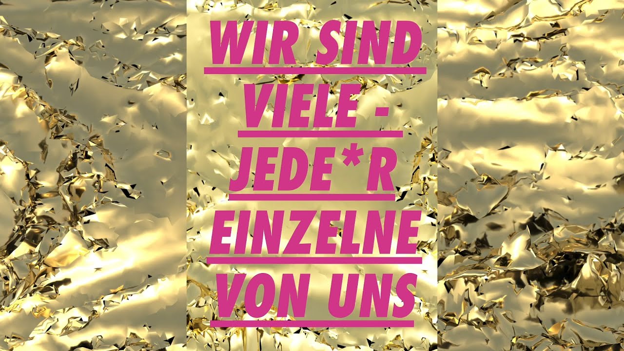 DIE VIELEN Verlesung der Baden-Württemberger Erklärung 2020