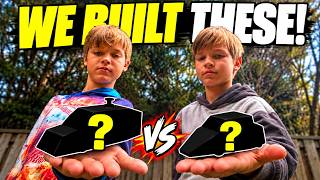 We Battle With Our SECRET Cardboard Storm Chasers!