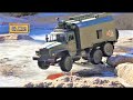 RC CAR WPL B36 Ural Military Truck 6x6 Metal Winter Rock Crawling