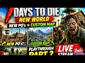 7 Days To Die . New Po's + Custom Map }Playthrough Part 2